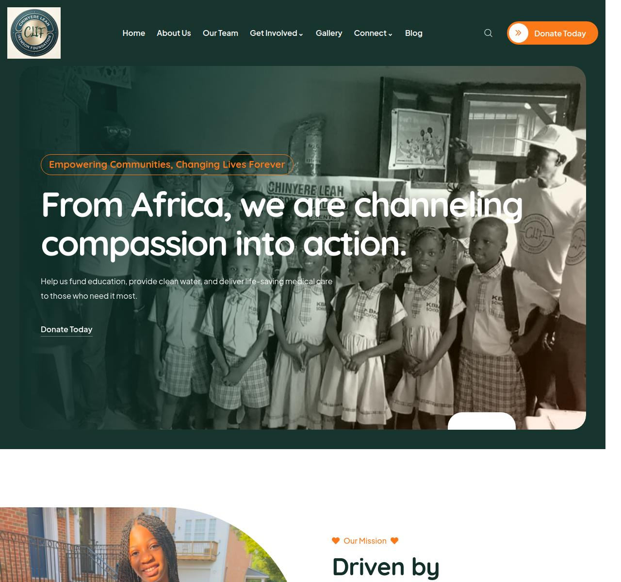 CLI Foundation website screenshot